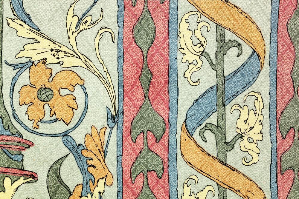 Vintage Printed Tapestry Fabric